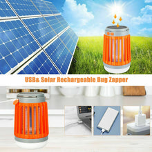 Load image into Gallery viewer, LED Mosquito Killer Lamp USB Powered Mosquito Catcher Zapper Solar USB Mosquito Killer Light Electronic Fly Bug Insect Zapper Trap Pest Lamp