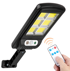 Solar Security Smart Remote Control Light  - 128 COB Motion Sensor (IP65)