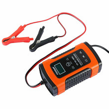 Load image into Gallery viewer, FOXSUR 12V Automatic Smart Pulse Car Battery Repair Charger with LCD Display