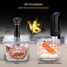 Load image into Gallery viewer, Sous Vide Cooker Inkbird Culinary Sous Vide Precision Cookers WiFi Immersion Circulator 120V Time