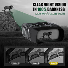 Load image into Gallery viewer, Night Vision Goggles Night Vision Binoculars - Digital Infrared with Military-Grade Night Vision for Viewing in 100% Darkness-HD 960p Image &amp; Video from 300m/984ft for Hunting &amp; Surveillance