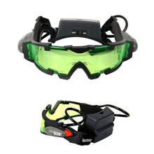 Load image into Gallery viewer, Adjustable LED Night Goggles With Flip-Out Lights Eye Lens Glasses