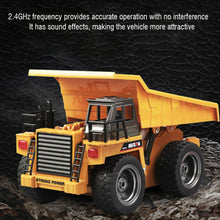 Load image into Gallery viewer, RC Truck Dump Truck RC Articulated Hauler with Rechargeable Battery 120 Min Play Time