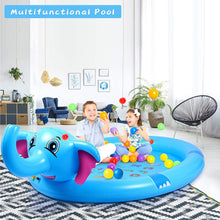 Load image into Gallery viewer, Splash Pad, 82 Outside Sprinkler Play Mat For Kids, 3 In 1 Inflatable Elephant Summer Outdoor Baby Swimming Pool, Extra Large Wading Pool Fun Water Toys For Girls And Boys