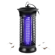 Load image into Gallery viewer, Electronic Bug Mosquito Zapper, Electronic Insect Killer, Anti-Drop ABS Material Black