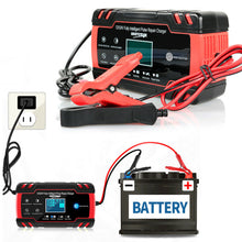 Load image into Gallery viewer, Car Battery Charger 12/24V 8A Smart Battery Trickle Charger Automotive