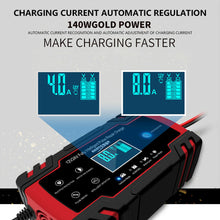 Load image into Gallery viewer, Car Battery Charger 12/24V 8A Smart Battery Trickle Charger Automotive