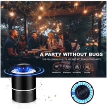 Load image into Gallery viewer, LED Mosquito Killer Lamp USB Powered Mosquito Killer Lamp Effective Mosquito Traps for Mosquitoes Fruit Flies Gnats and Flying Insects Insect Fly Trap Fruit Fly Killer for Backyard Patio Home Indoor &amp; Outdoor