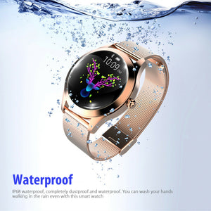 Smart Watch for Women Smartwatch for Android and iOS Phones IP68 Waterproof Activity Tracker with Full Touch Color Screen