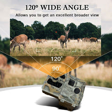 Load image into Gallery viewer, Trail Camera Cellular Waterproof Hunting Camera 32G 24MP 1080P Wildlife Trail Game Camera Night Vision