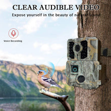 Load image into Gallery viewer, Trail Camera Cellular Waterproof Hunting Camera 32G 24MP 1080P Wildlife Trail Game Camera Night Vision