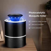 Load image into Gallery viewer, LED Mosquito Killer Lamp USB Powered Mosquito Killer Lamp Effective Mosquito Traps for Mosquitoes Fruit Flies Gnats and Flying Insects Insect Fly Trap Fruit Fly Killer for Backyard Patio Home Indoor &amp; Outdoor