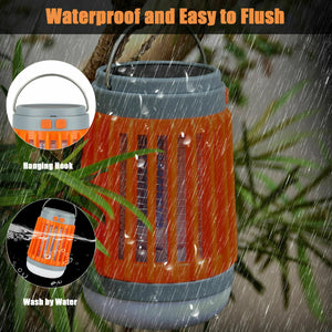 LED Mosquito Killer Lamp USB Powered Mosquito Catcher Zapper Solar USB Mosquito Killer Light Electronic Fly Bug Insect Zapper Trap Pest Lamp